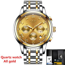 Load image into Gallery viewer, Mens Watches Top Brand LIGE Fashion Luxury Business Automatic Mechanical Men Military Steel Waterproof Clock Relogio Masculino