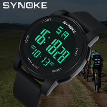 Load image into Gallery viewer, SYNOKE Waterproof Men&#39;s Multi Function Military Outdoor Sports Watch LED Digital Dual Movement Watch Clock relogio masculino