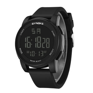 SYNOKE Waterproof Men's Multi Function Military Outdoor Sports Watch LED Digital Dual Movement Watch Clock relogio masculino