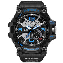 Load image into Gallery viewer, 2019 Mens Sports Watches G Style Military Waterproof Wristwatches Shock Analog Quartz Digital Watch Men relogio masculino reloj