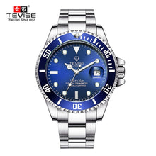 Load image into Gallery viewer, TEVISE Watch Men&#39;S Luxury Mechanical Watch Steel Belt Waterproof Automatic Watch Business  New 2019