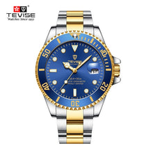 Load image into Gallery viewer, TEVISE Watch Men&#39;S Luxury Mechanical Watch Steel Belt Waterproof Automatic Watch Business  New 2019