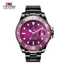 Load image into Gallery viewer, TEVISE Watch Men&#39;S Luxury Mechanical Watch Steel Belt Waterproof Automatic Watch Business  New 2019