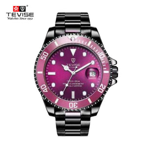 TEVISE Watch Men'S Luxury Mechanical Watch Steel Belt Waterproof Automatic Watch Business  New 2019