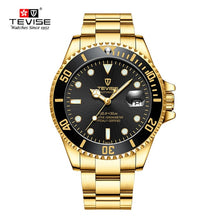 Load image into Gallery viewer, TEVISE Watch Men&#39;S Luxury Mechanical Watch Steel Belt Waterproof Automatic Watch Business  New 2019