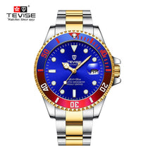 Load image into Gallery viewer, TEVISE Watch Men&#39;S Luxury Mechanical Watch Steel Belt Waterproof Automatic Watch Business  New 2019