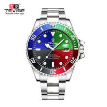 Load image into Gallery viewer, TEVISE Watch Men&#39;S Luxury Mechanical Watch Steel Belt Waterproof Automatic Watch Business  New 2019