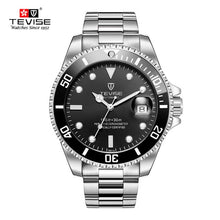 Load image into Gallery viewer, TEVISE Watch Men&#39;S Luxury Mechanical Watch Steel Belt Waterproof Automatic Watch Business  New 2019