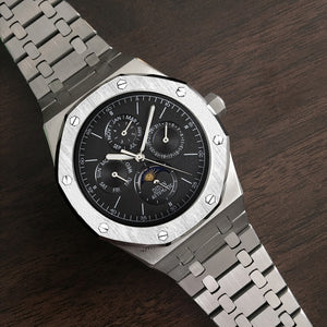 Men Watches Top Brand Luxury Mechanical Automatic Watch Fashion Business Watch 30m Waterproof Moonphase Wristwatch