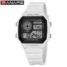 Load image into Gallery viewer, PANARS Muti-Functional LED Electronic Watch Daily Waterproof Outdoor Men Sport Digital Watch Men Clock Male Wrist WatchN