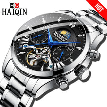 Load image into Gallery viewer, HAIQIN men&#39;s/mens watches top brand luxury automatic/mechanical/luxury watch men sport wristwatch mens reloj hombre tourbillon